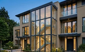 Elevation and staircase Kohliwindows